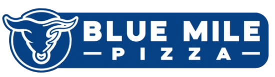 Blue Mile pizza logo