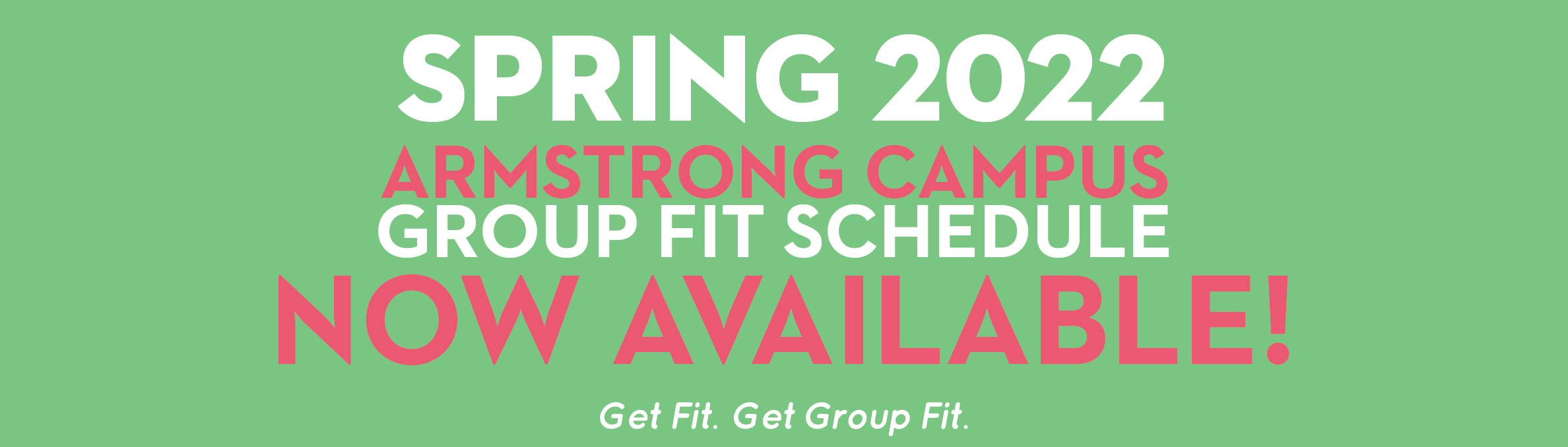 Armstrong Group Fitness Schedule