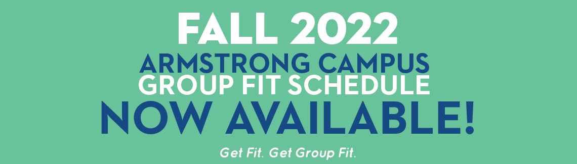 Armstrong Group Fitness Schedule Fall 2022